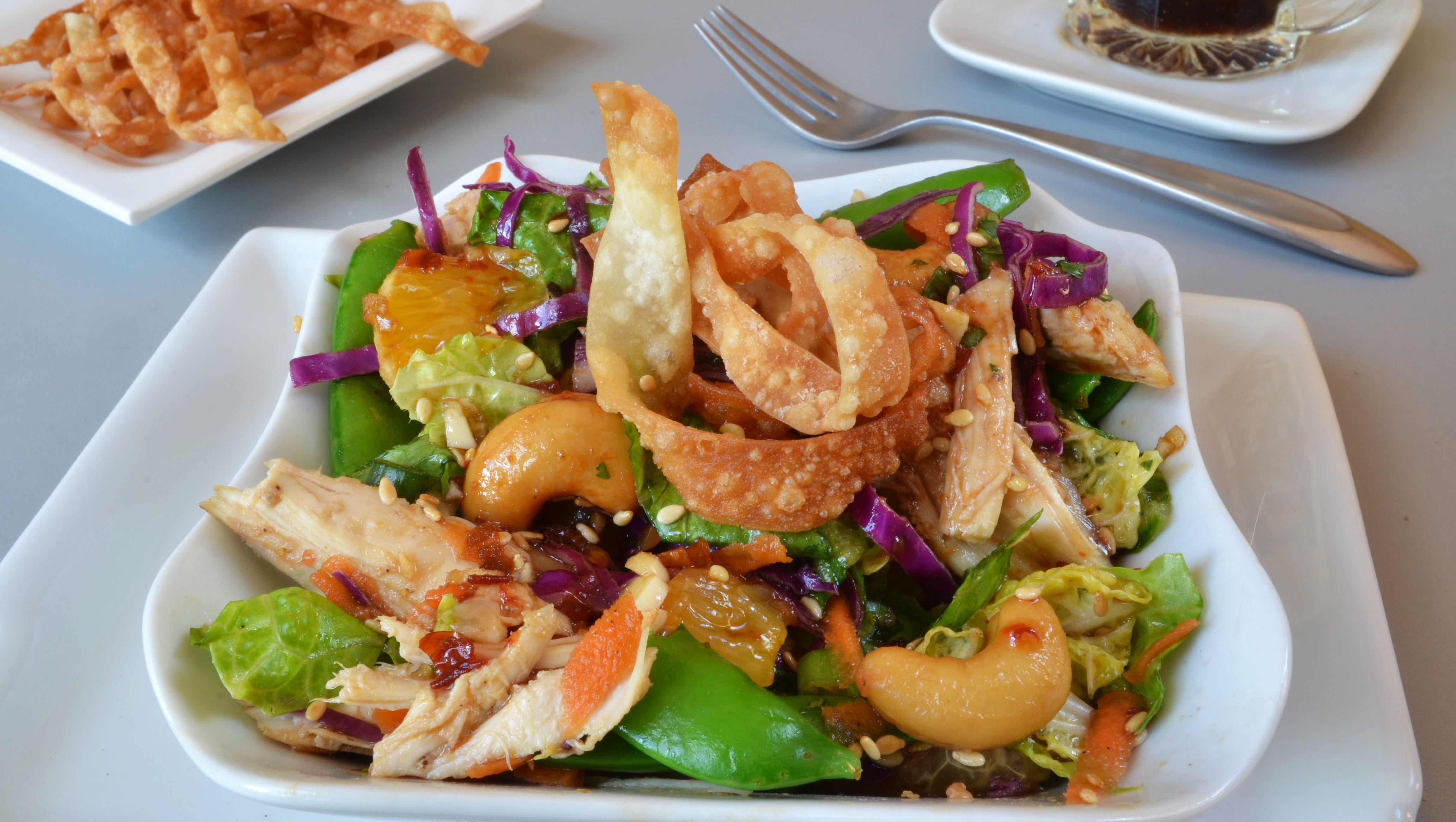 Jan D Atri Old Cookbook Brought Forth Asian Chicken Salad