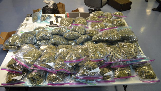 Investigators with the Springfield Police Department and Robertson County Sheriff's Office found more than $100,000 in drugs during a Tuesday search in Springfield.
