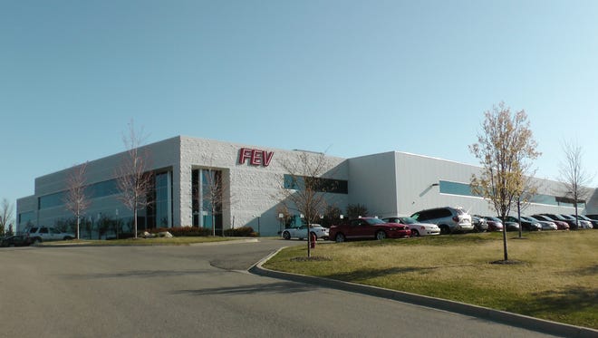 FEV's tech center in Auburn Hills.