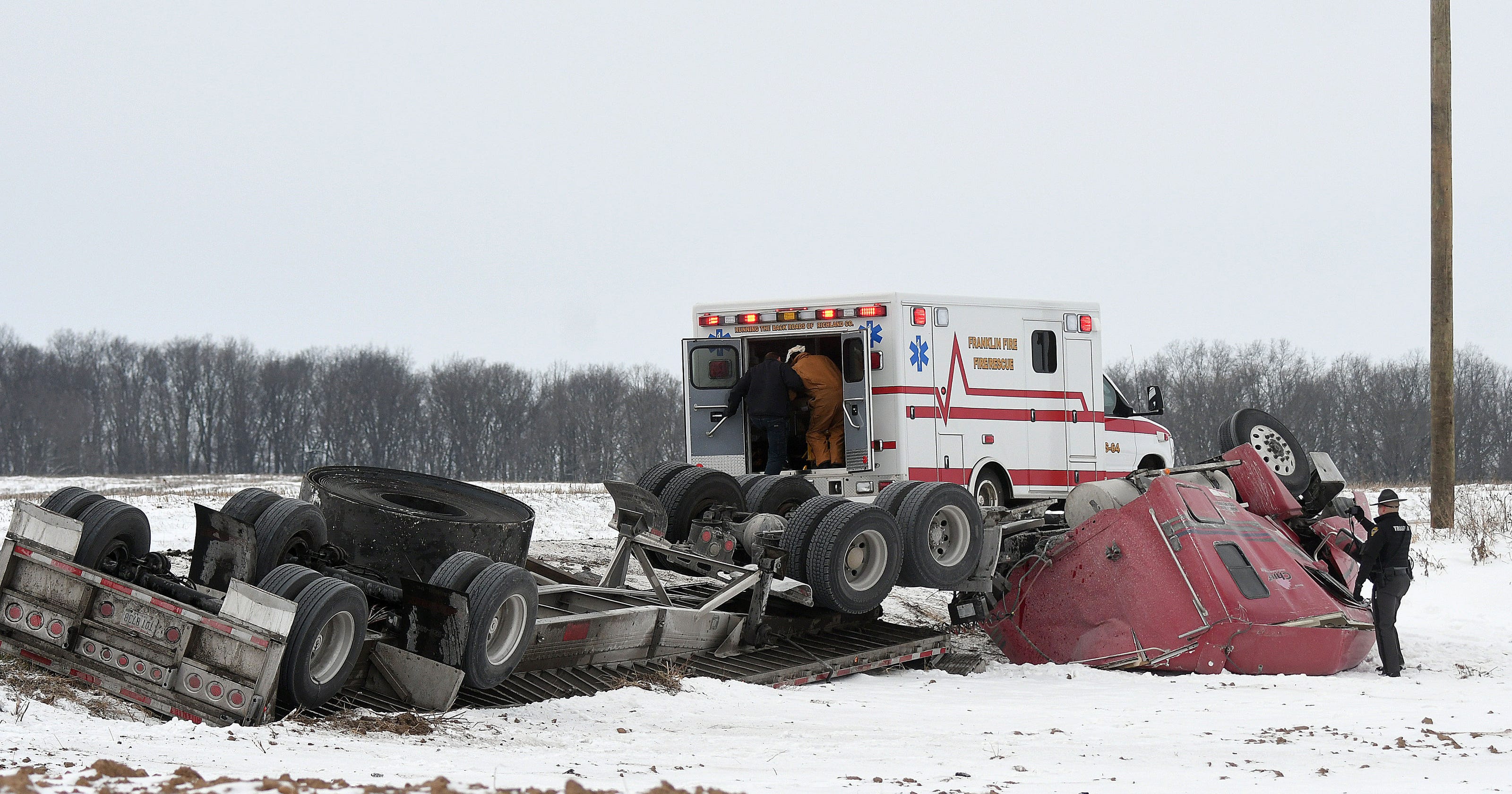 Mansfield sees flurry of accidents Friday afternoon.