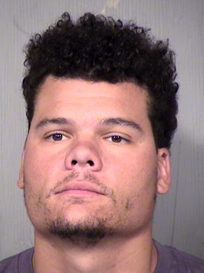 Oakland Athletics catcher Bruce Maxwell was booked
