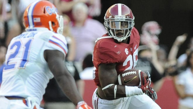 Alabama defensive back Landon Collins wasn't taken in the first round of the 2015 NFL Draft tonight in Chicago.