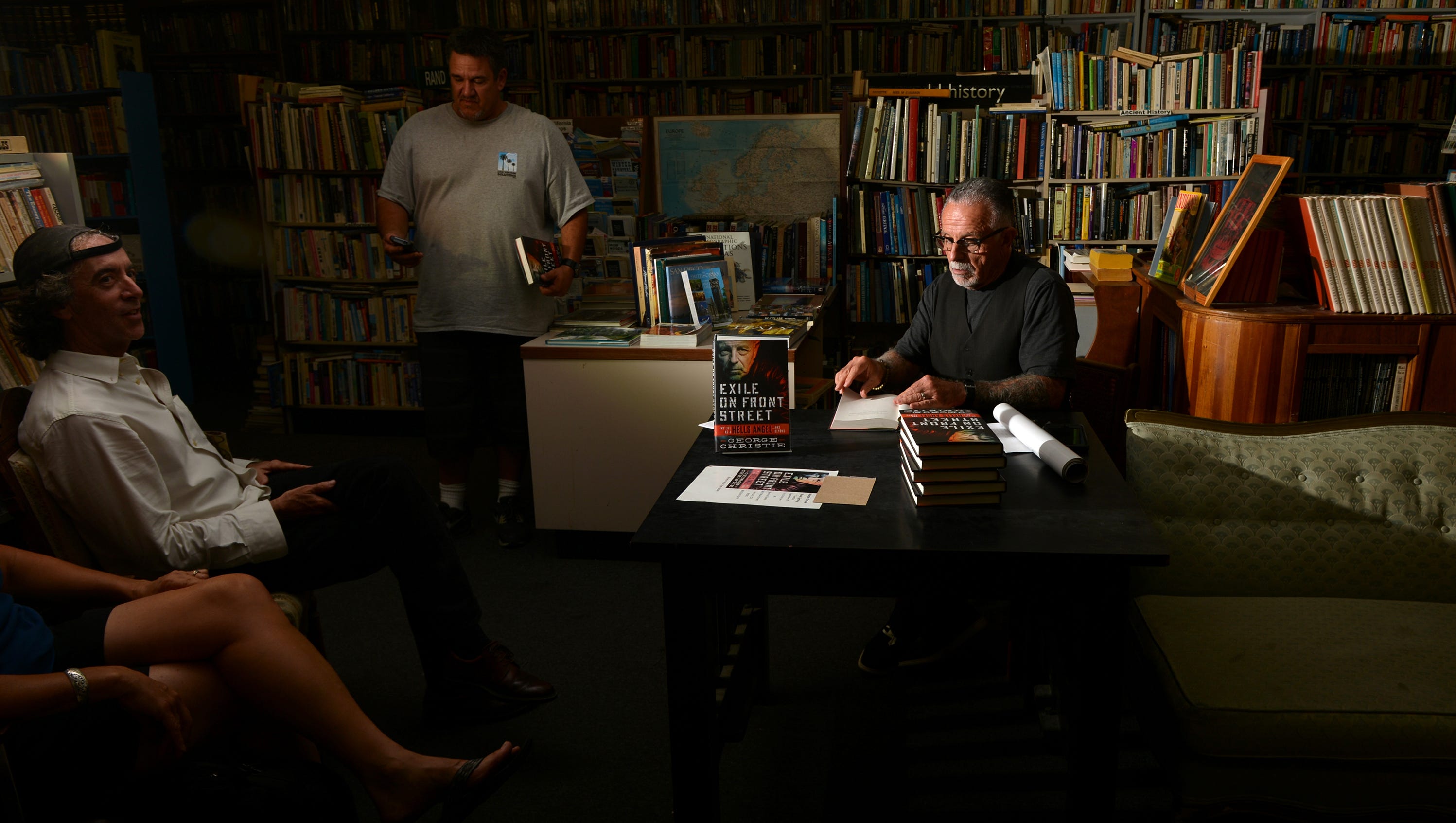 Ex Hells Angels Leader George Christie Writes Book