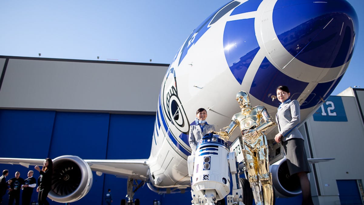 Star Wars Boeing Jets Make A Big Splash For Japanese Airline Ana
