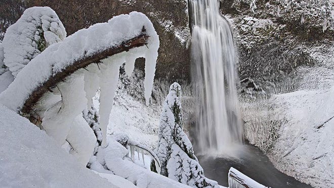 Oregon winter adventures offer snow, waterfalls, hot springs