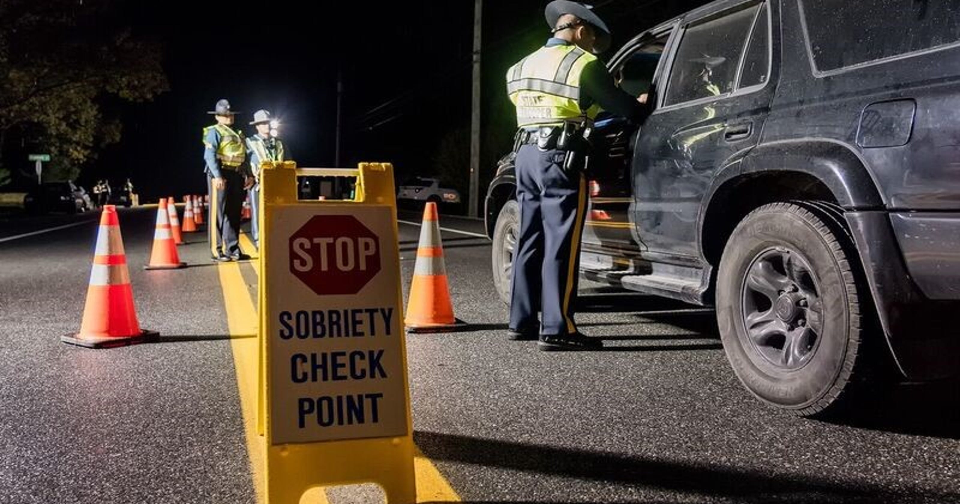 Sobriety checkpoints set up in Delaware Halloween weekend
