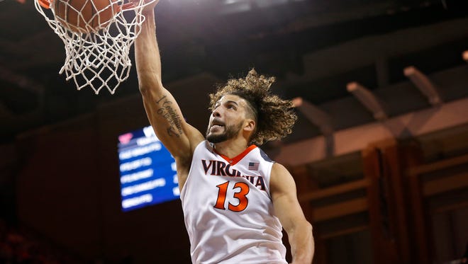 Virginia takes over a No. 1 seed after Iowa's loss.