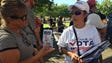 Graciela Pacheco, a Phoenix resident, volunteers for