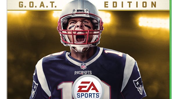 New England Patriots quarterback Tom Brady...