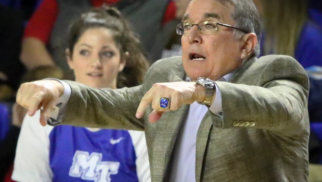 Head coach Rick Insell and the Lady Raiders dominated North Texas Thursday night.