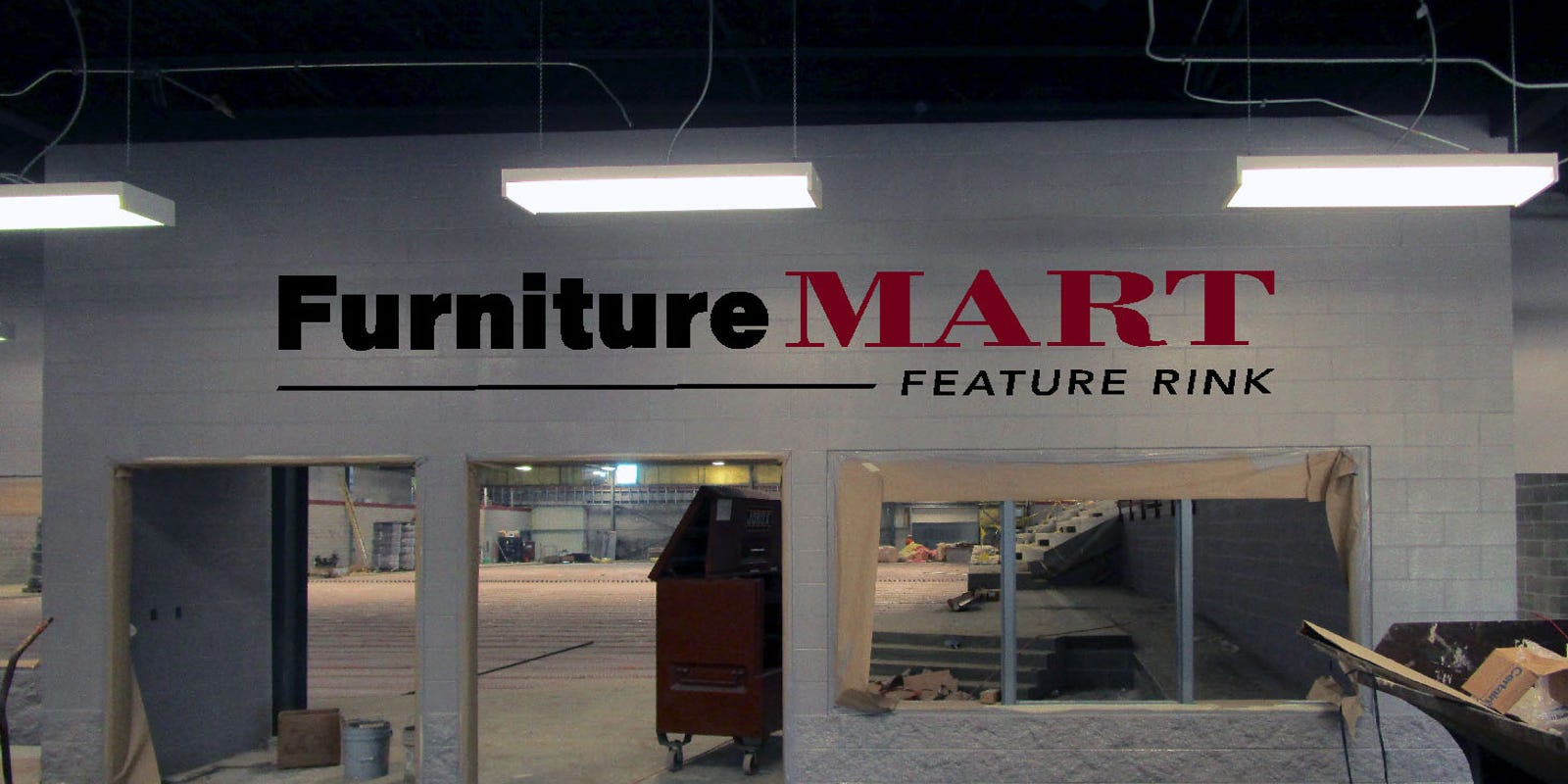 Furniture Mart Names Feature Rink At Iceplex
