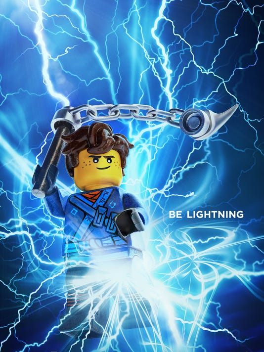 lego ninjago jay poster