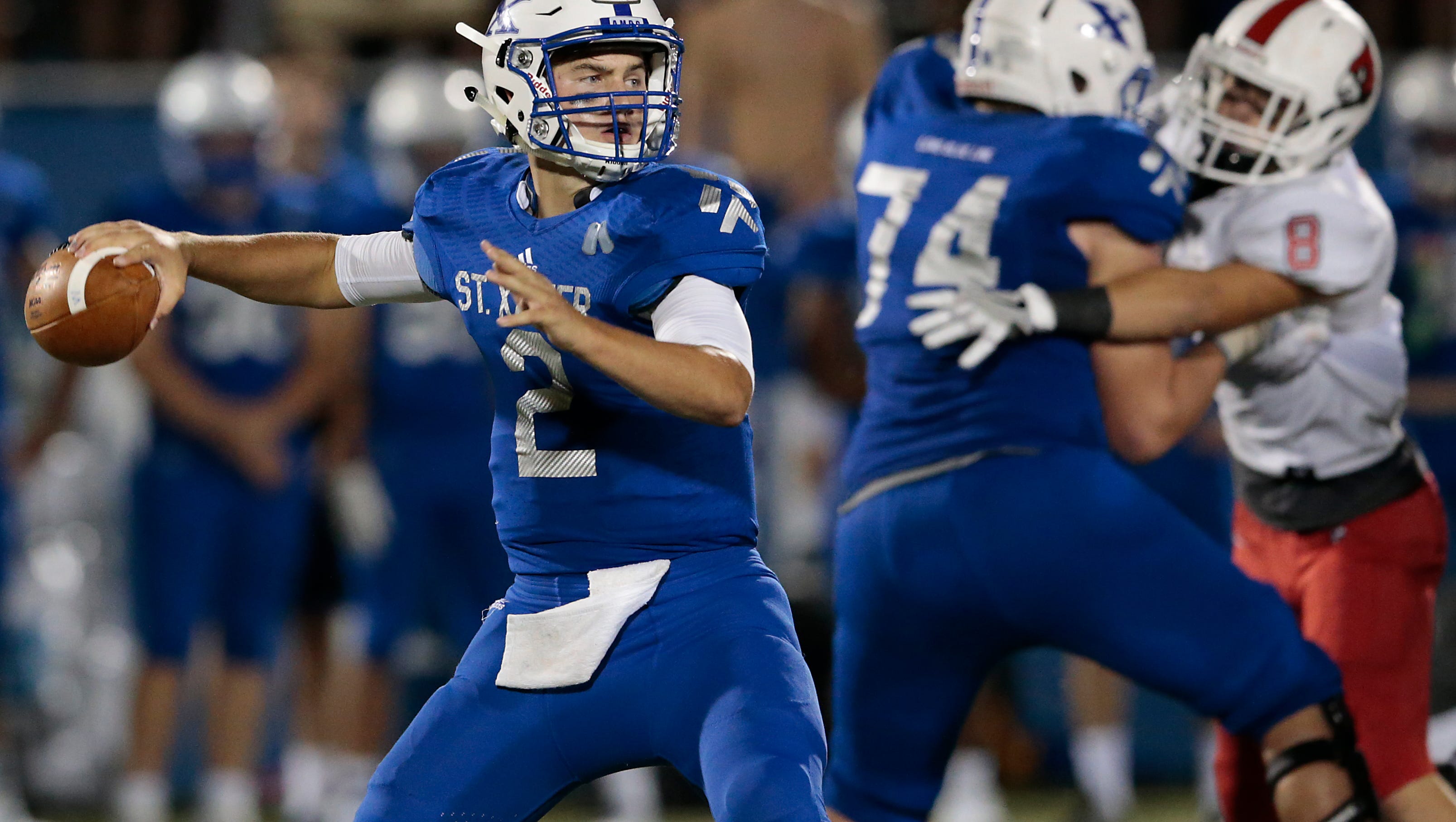 St Xavier Qb Chase Wolf Makes Commitment