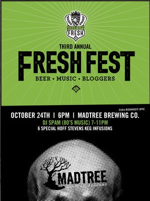 The third annual Fresh Fest is happening at MadTree on Saturday.