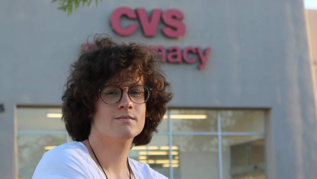 Hilde Hall, a transgender woman, says a CVS pharmacist refused to fill her hormone medication and loudly questioned her in front of other customers.