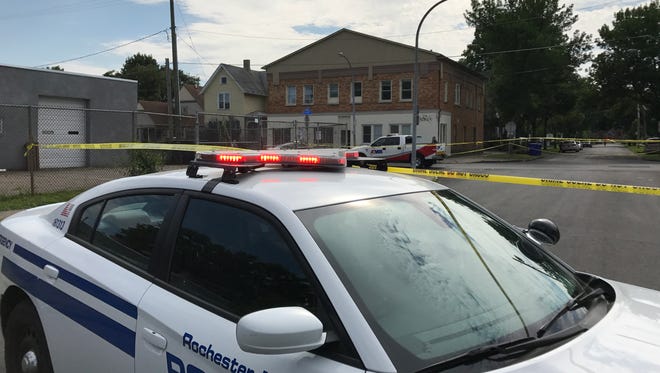 A man was shot in the upper body on Reynolds Street.