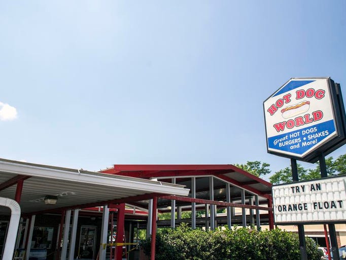 Hot Dog World in Hendersonville