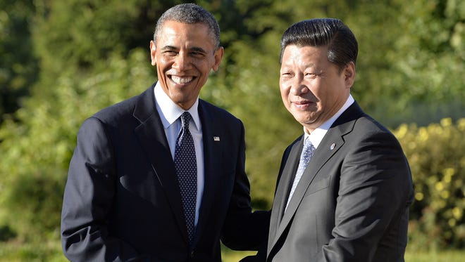 President Obama and Chinese President Xi Jinping.