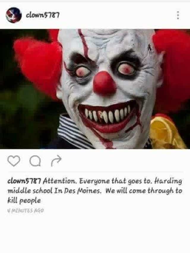 Creepy Clowns In Iowa What You Need To Know