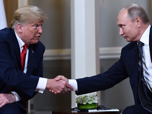 Russian President Vladimir Putin and U.S. President