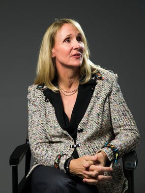 Nancy Hogshead-Makar is an Olympic gold-medal swimmer