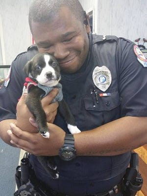 Officer Montgomery and Kylo.