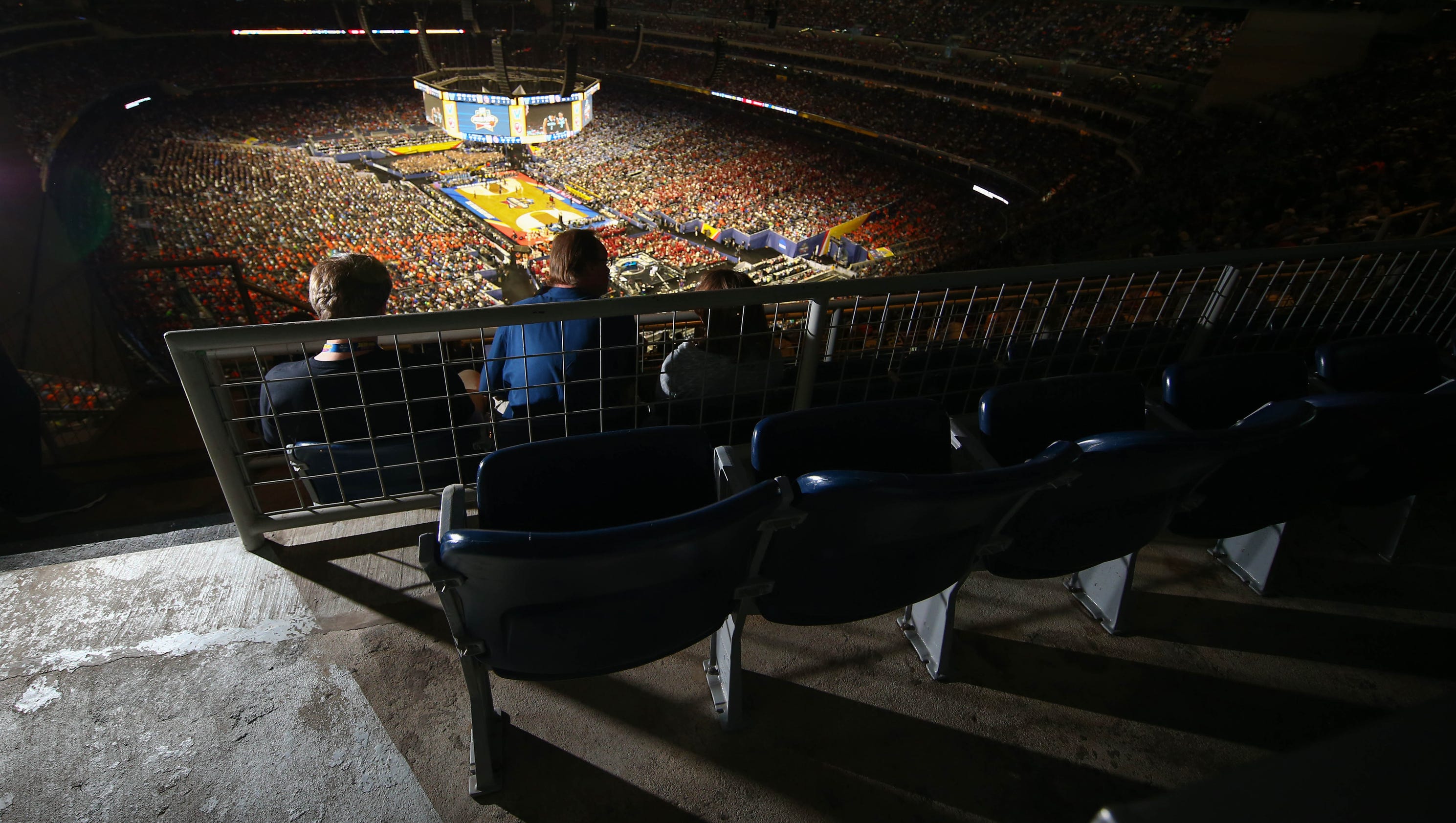 The worst seats in the house at the Final Four