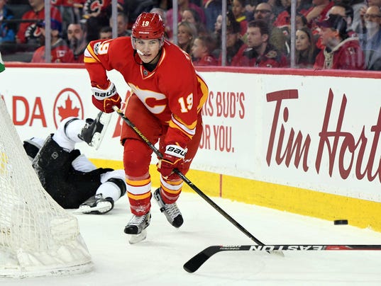 NHL: Los Angeles Kings at Calgary Flames