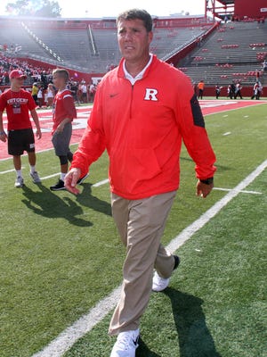 Rutgers football coach Chris Ash (file)