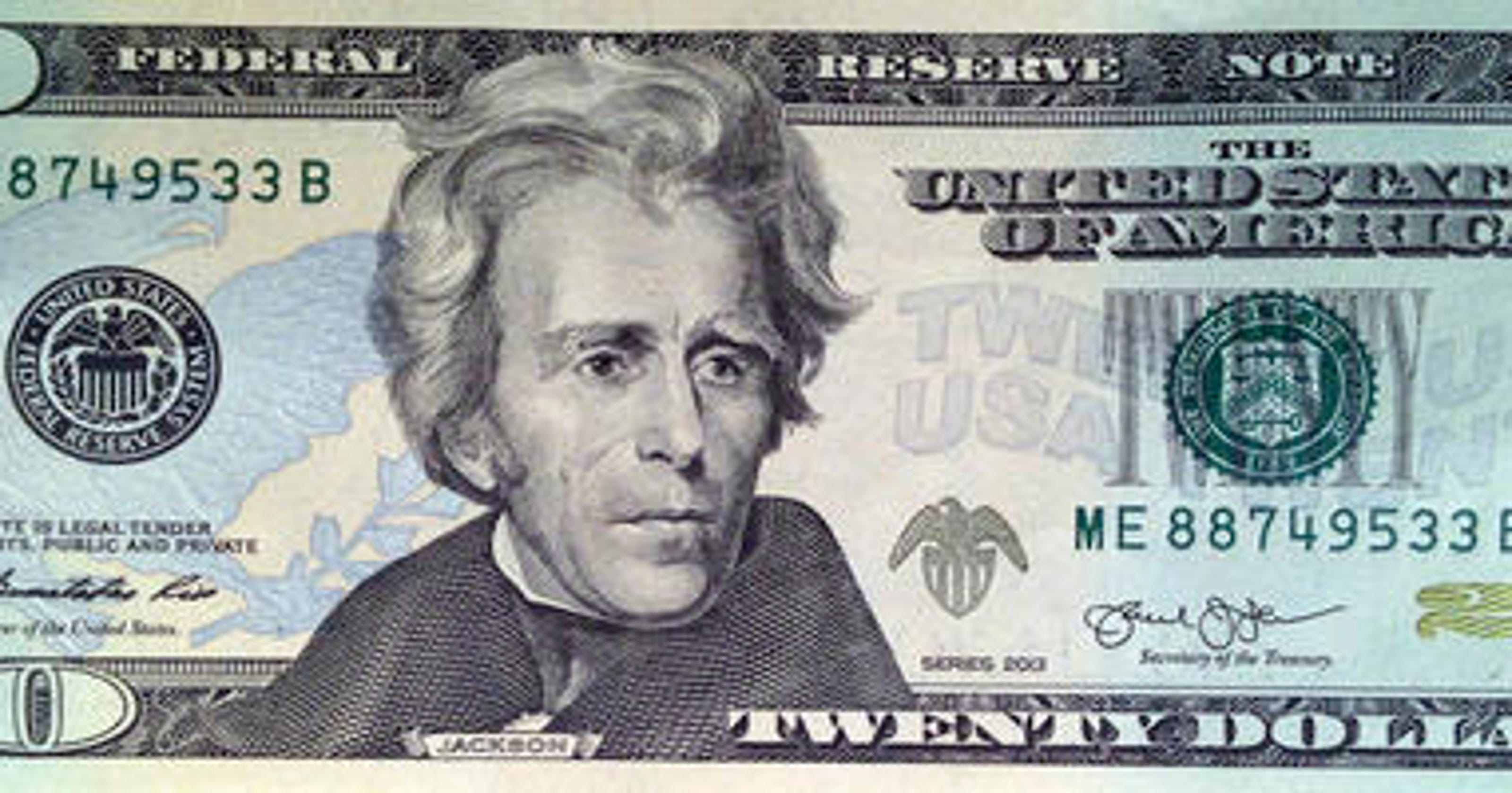 Replacing Andrew Jackson on 20 draws mixed reviews