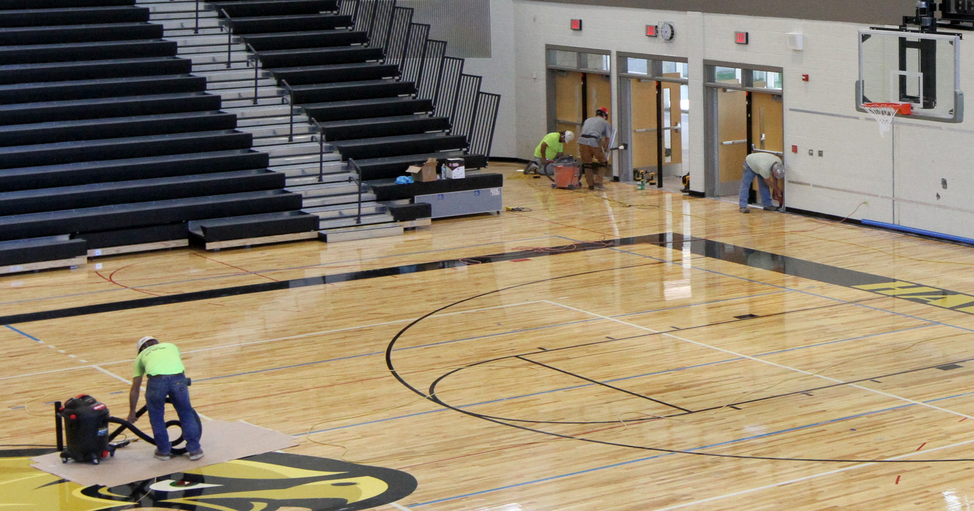 Corning-Painted Post shows off new gymnasium
