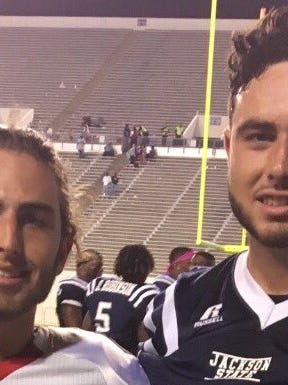 Nichiolas Jacquemin (left) and his brother Christian played against each other last year at Memorial Stadium in Jackson.