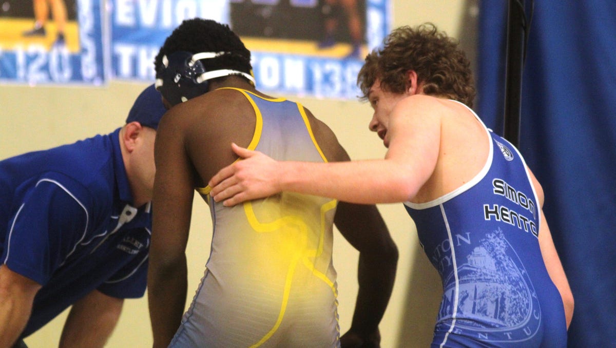 Kentucky state wrestling tournament, Feb. 17