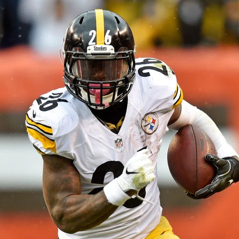 Pittsburgh Steelers running back Le'Veon Bell...