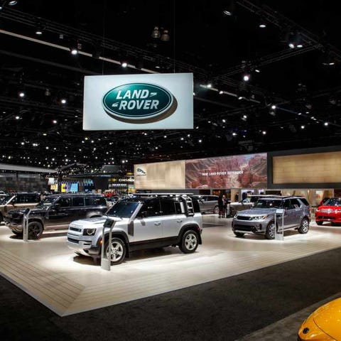 Jaguar Land Rover at the 2019 Los Angeles Auto Sho