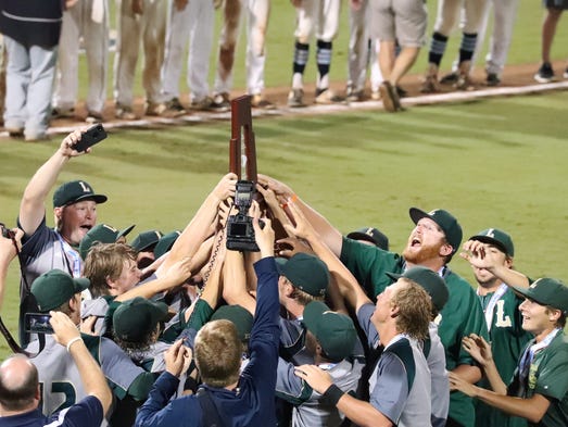 The Lincoln baseball team captured the 8A state title