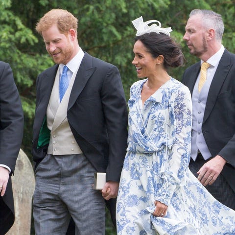 Prince Harry and Duchess Meghan of Sussex arrive...