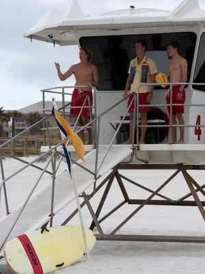 Pensacola Beach Lifeguards will hold tryouts on Saturday at the University of West Florida Aquatic Center.