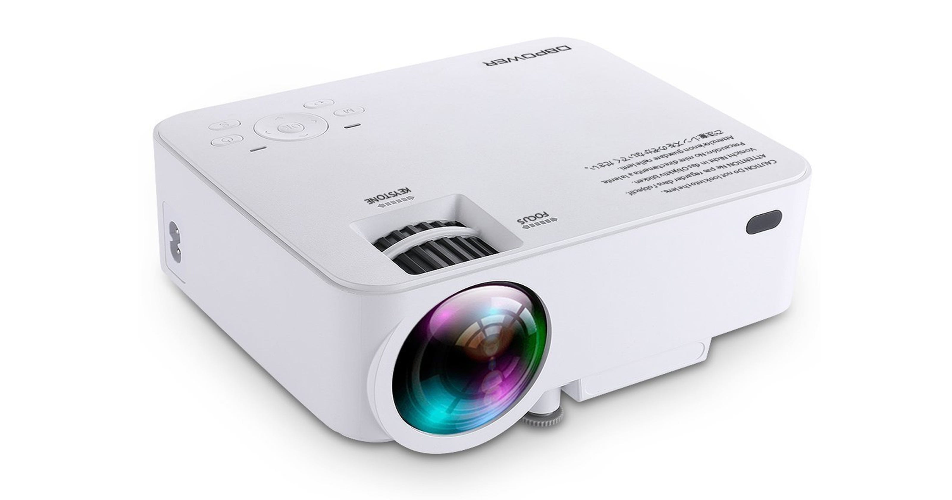 DBPOWER T20 Mini Projector review Technobubble Wrap