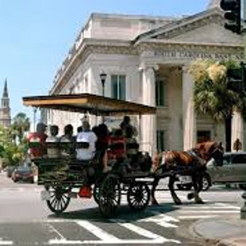 Horse-drawn carriage rides are popular in...