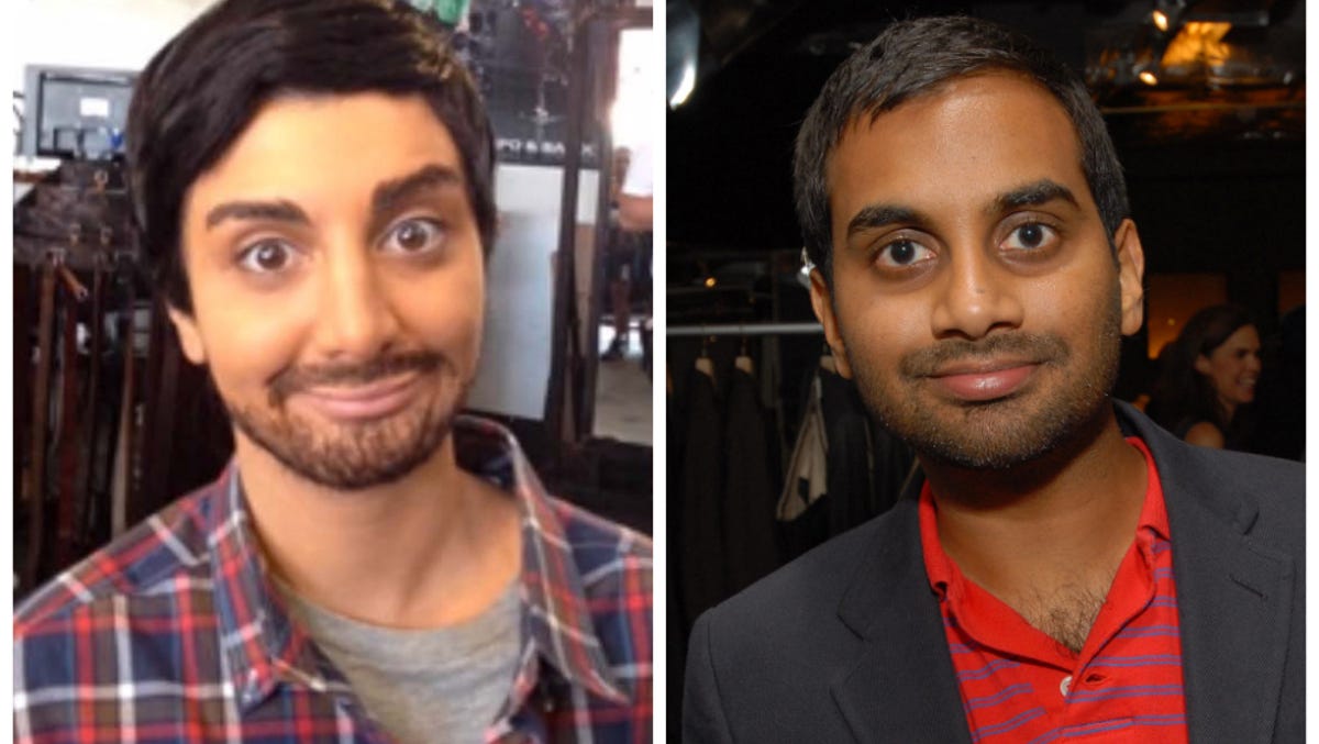 Nasim Pedrad Does Amazing Aziz Ansari Impression