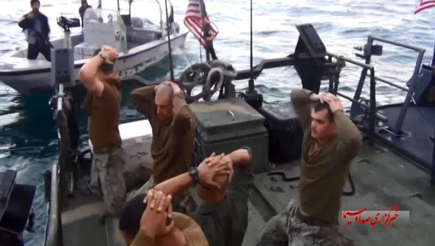 Navy report: Crews detained by Iran were 'derelict' in their duties