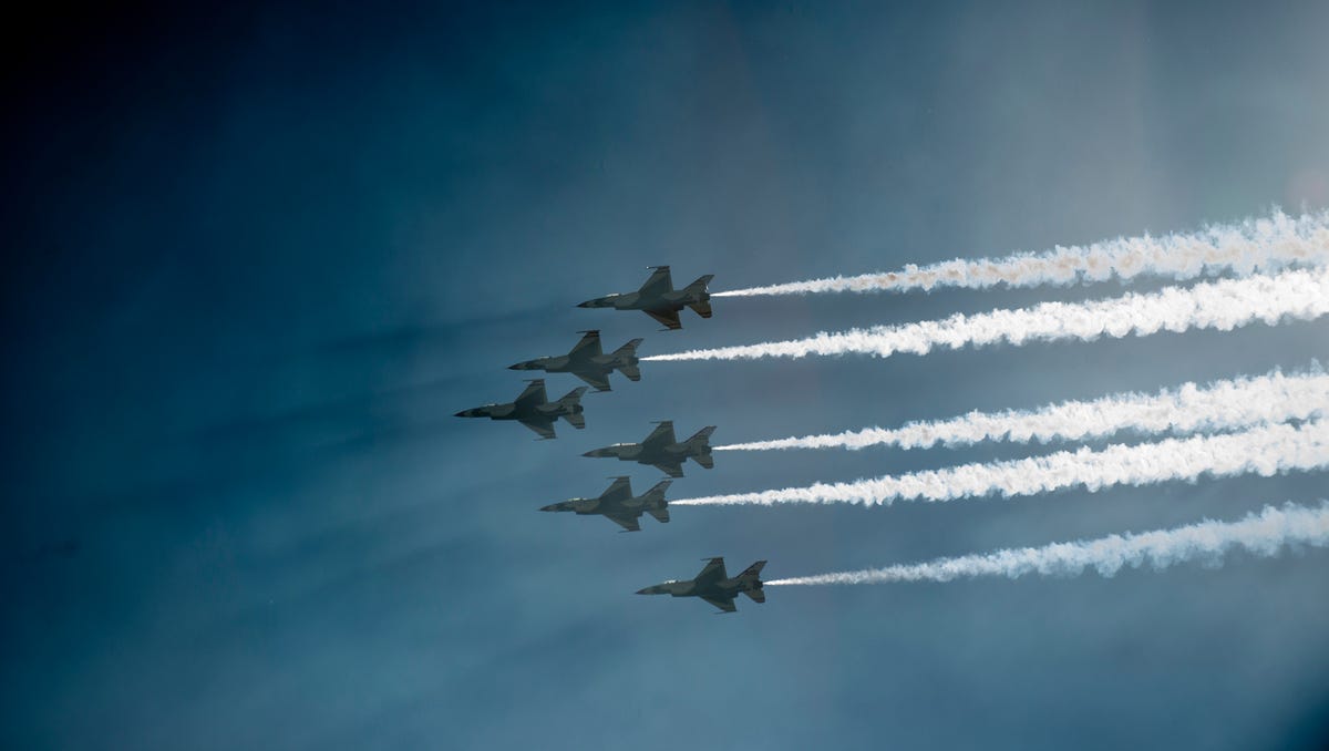 Airshow at Maxwell Air Force Base brings tens of thousands