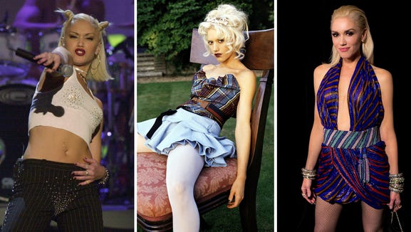 The many stages of Gwen Stefani.