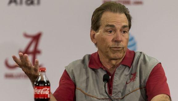 Nick Saban has had his share of entertaining press conferences in his time at Alabama.