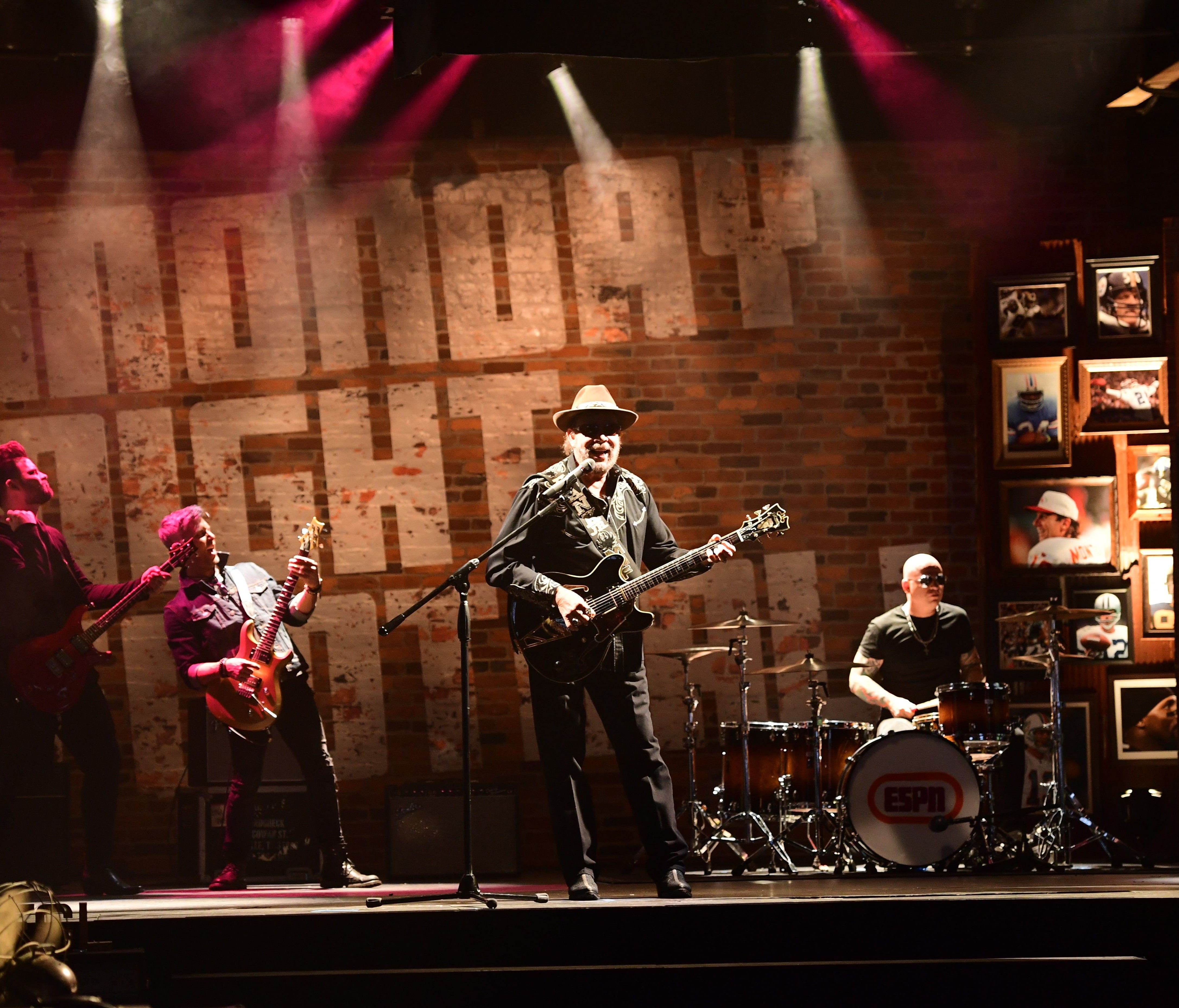 Nashville, TN - June 4, 2017 - Marathon Music Works: Hank Williams Jr. during the 2017 Monday Night Football video filming