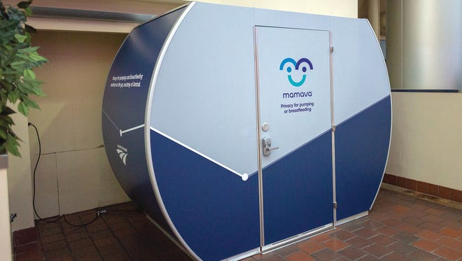Amtrak train station has installed a Mamava lactation pod for breastfeeding mothers at its Washington, D.C., location after two mothers successfully petitioned online for such spaces.
