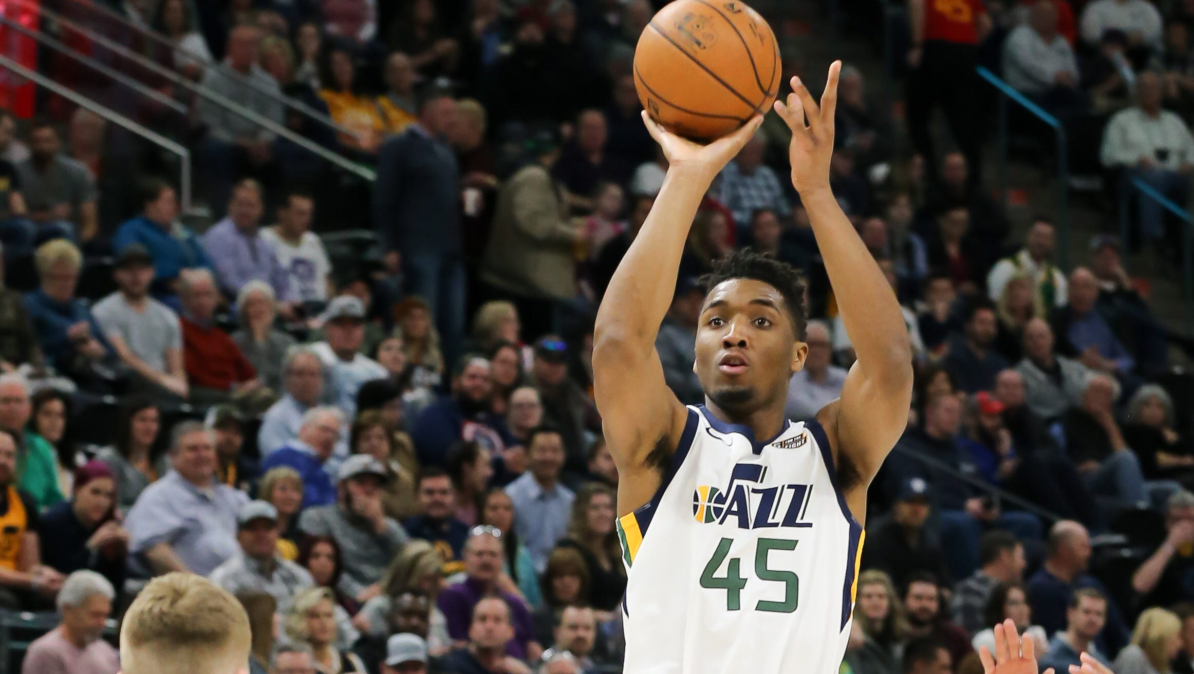 NBA rookies Utah Jazz's Donovan Mitchell taking league by storm
