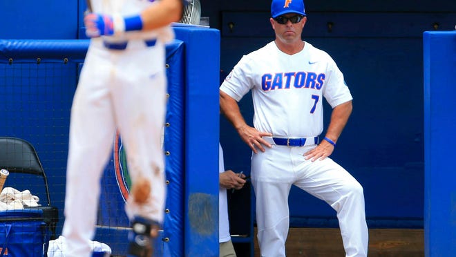 Florida coach Kevin O'Sullivan again has the nation's No. 1 team. Monday's preseason ranking marks the 30th time since 2015 the Gators are the outlet's No. 1 squad. It is also the third time (2016, 2018) Florida enters the season ranked No. 1 by D1Baseball.