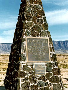 The world’s first atomic bomb was detonated on July 16, 1945, at Trinity Site, on the north end of what is now White Sands Missile Range.